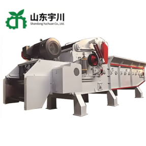 Trituradora de madera integrada