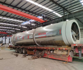 Máy sấy phân gà Yuchuan