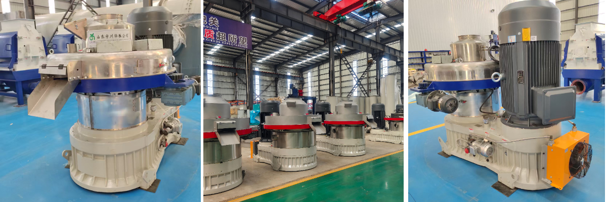 Машина для производства древесных щепок и гранул