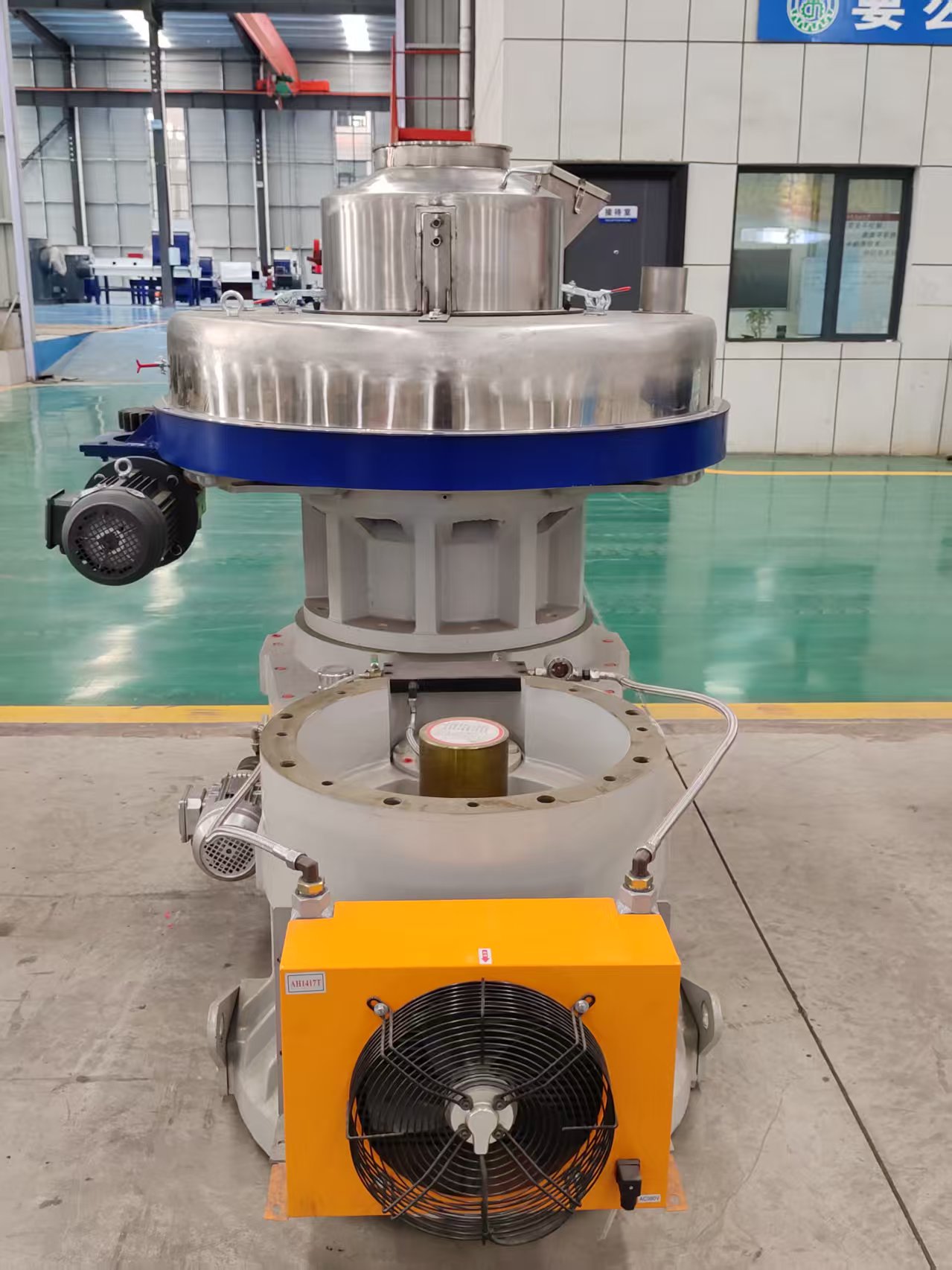 Máquina de pellets de estiércol de vaca