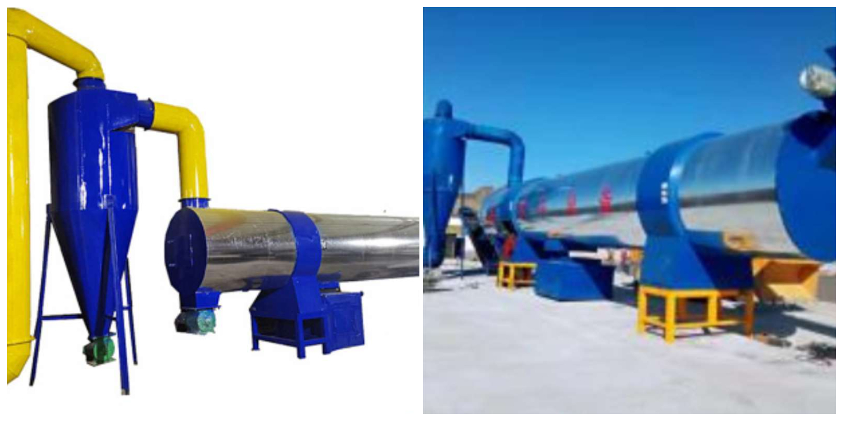 Pengering Rotary habuk papan