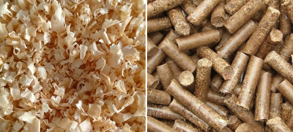 Pellets de biomasa