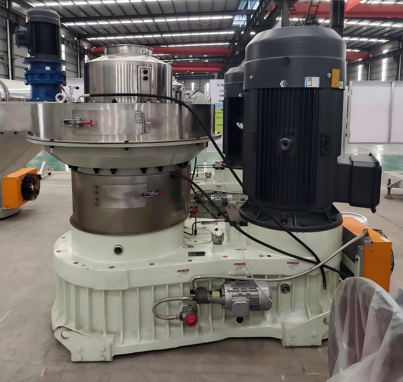 Máquina de pellets de paja